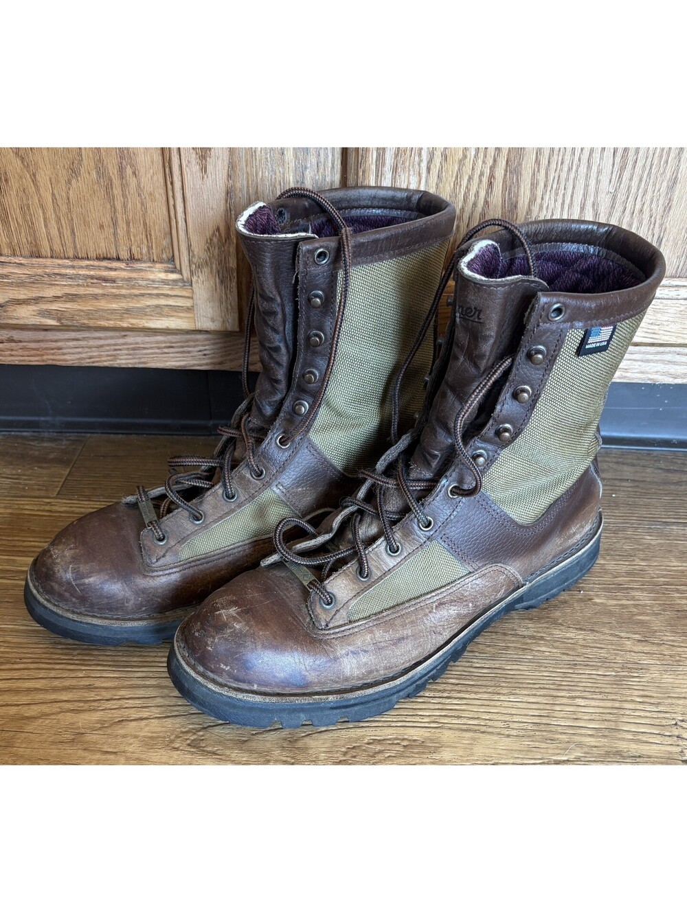 Danner Sierra 8" 200G Gore-Tex Hunting Boot Brown 63100 USA Made - Men’s 11.5